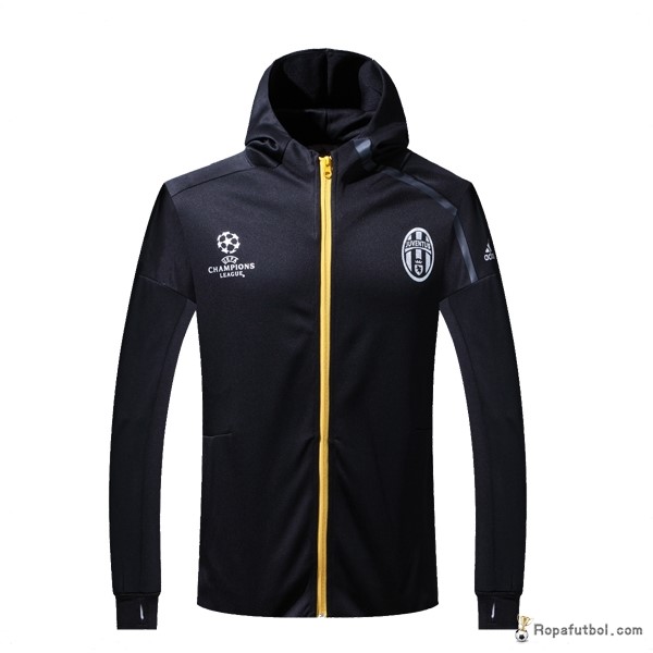 Sudaderas Con Capucha Juventus 2016/17 Negro